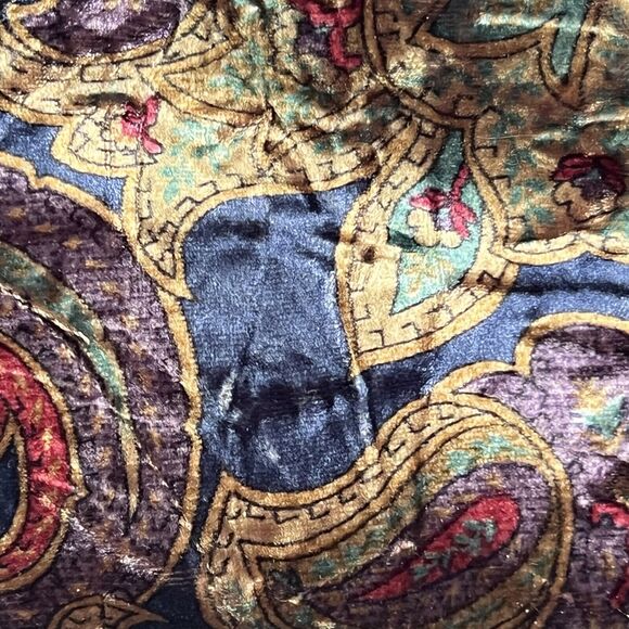 Toni Pons Finley Crushed Velvet Paisley Ankle Boots Shoes Women's 6.5 Booties - Picture 7 of 17